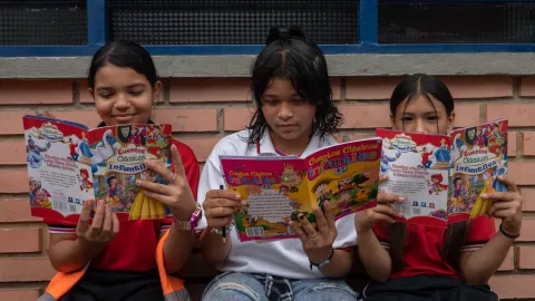 Visita educación en Cúcuta con UNICEF Colombia para la recuperación de aprendizajes en primaria