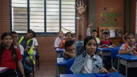 El último tramo para garantizar la educación de todos los niños y niñas migrantes en Colombia