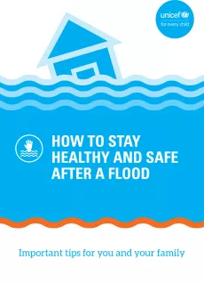 how to stay healthy safe after flood cover 