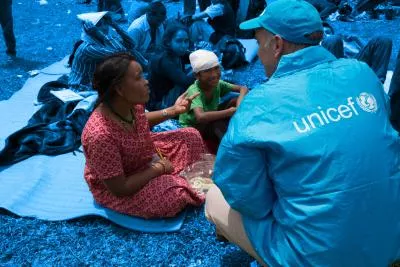 UNICEF on the ground 