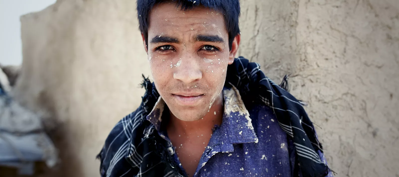 A boy in Afghanistan 