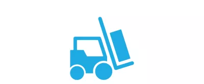 Supply and logistics icon